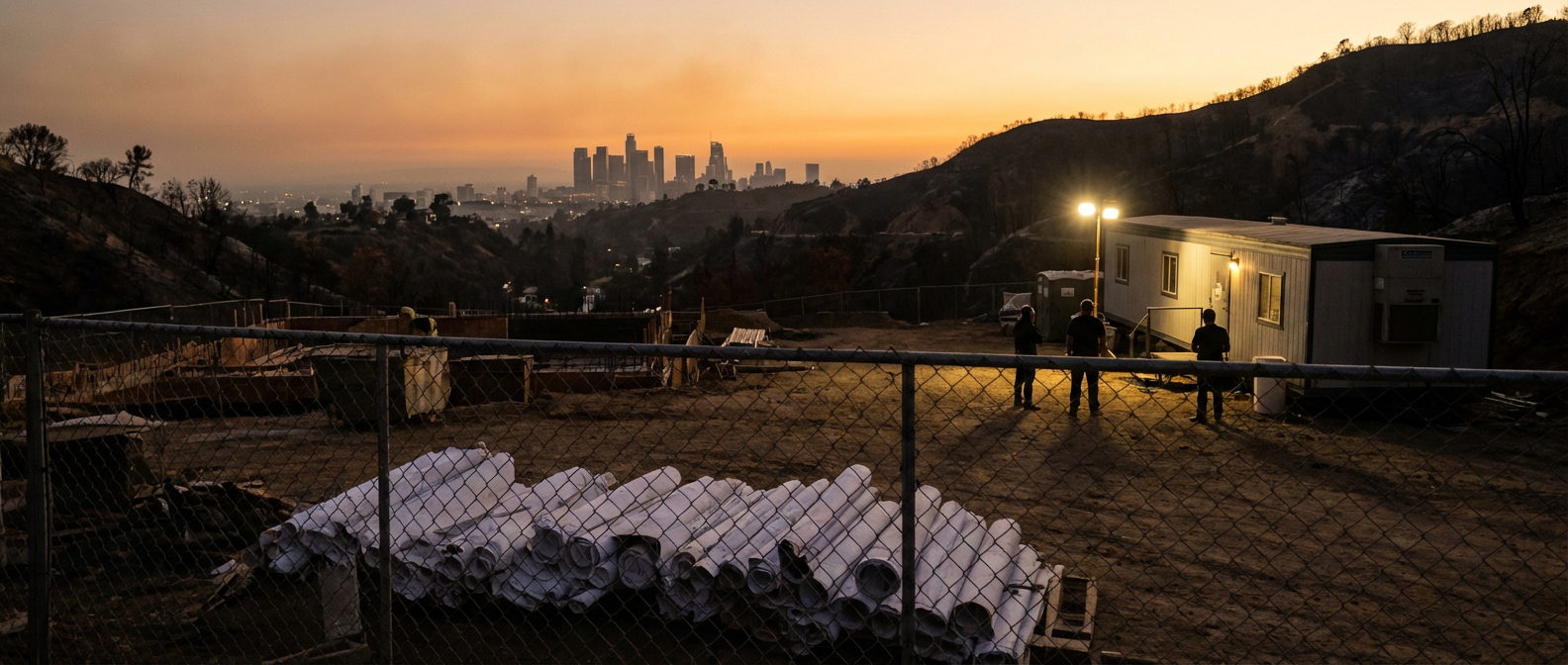 Six Months After the Palisades Fire, LA's Permit Backlog Reveals the Real Cost of Disaster